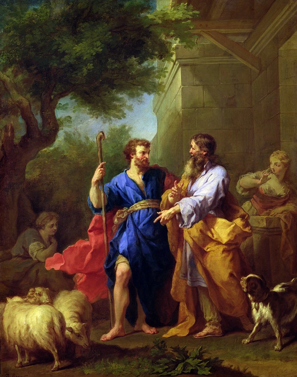 Giacobbe e Labano - Musee des Beaux, Arts, Rouen